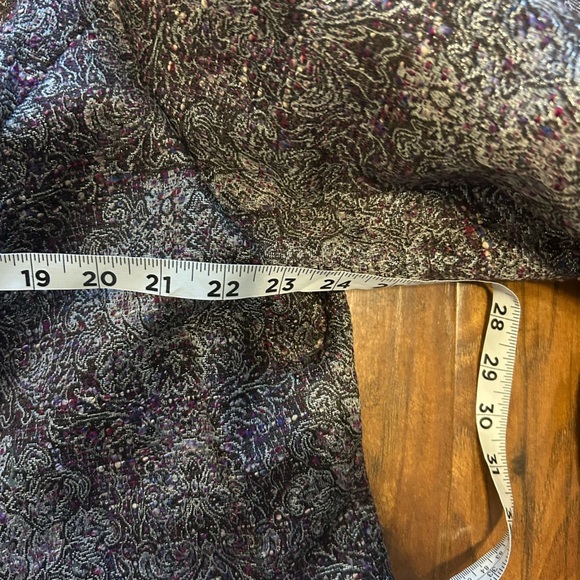 Focus 2000 Women’s Size 22W Multicolored Blazer Paisley Long Sleeve Buttons - Picture 8 of 8